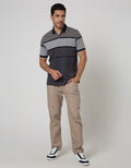Walrus Polo Stripe Polo Shirt Pria