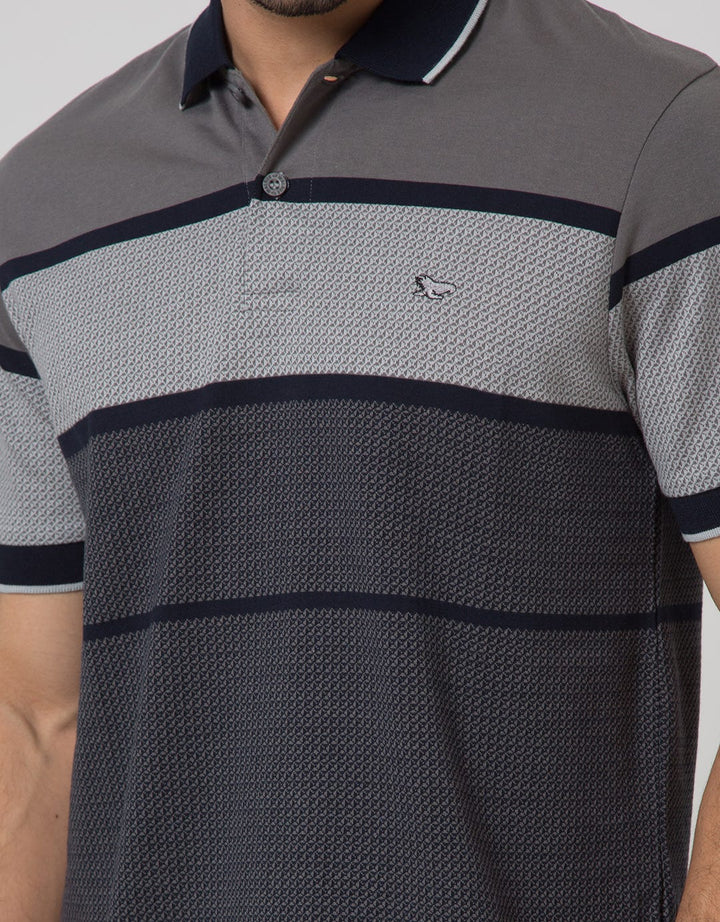 Walrus Polo Stripe Polo Shirt Pria