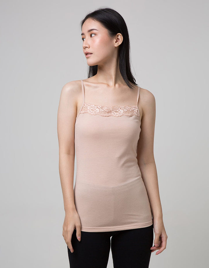 St. Yves Camisole Lace Straight Neck Clong