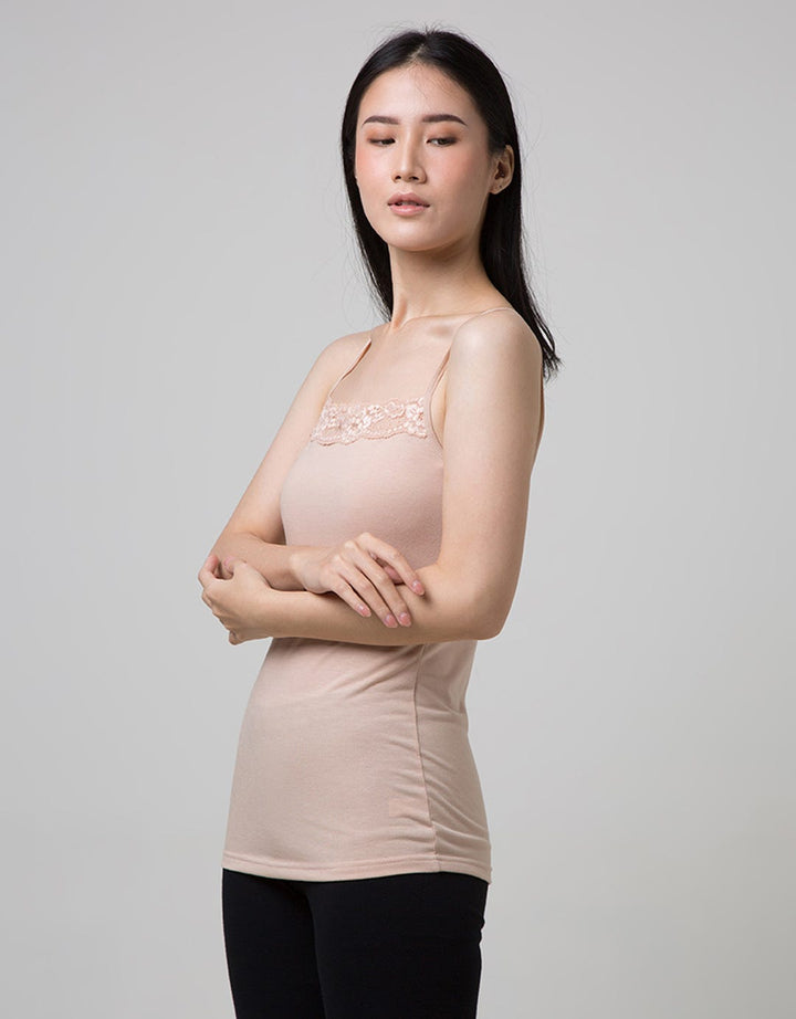 St. Yves Camisole Lace Straight Neck Clong
