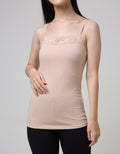 St. Yves Camisole Lace Straight Neck Clong