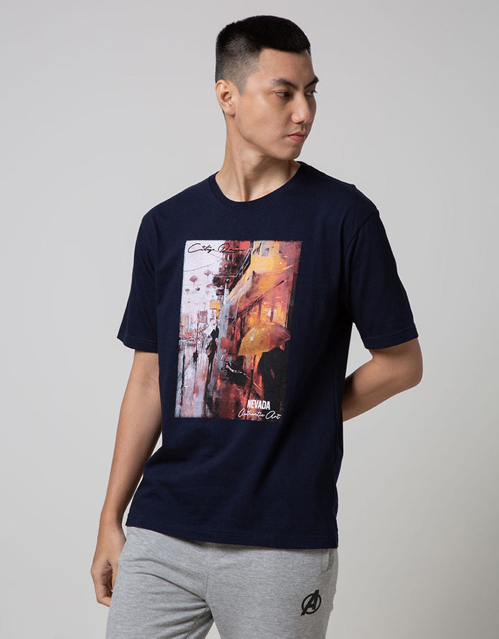 Nevada Short Sleeve T-Shirt Print Photoprint