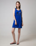 Cynthia Sleeveless Printed Panda Face
