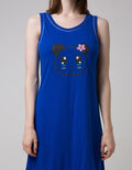 Cynthia Sleeveless Printed Panda Face