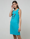 Cynthia Sleeveless Printed Panda Face