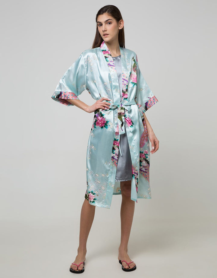 Cynthia Peacok Full Leght Kimono