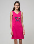 Cynthia Sleeveless Printed Panda Face