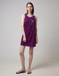 Cynthia Sleeveless Printed Panda Face