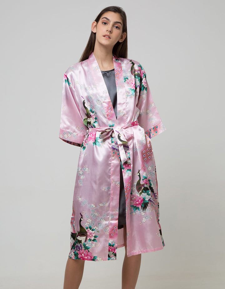 Cynthia Peacok Full Leght Kimono