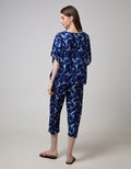 Cynthia Tye Dye Homewear Set V Neck Short Pants