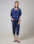Cynthia Tye Dye Homewear Set V Neck Short Pants