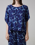 Cynthia Tye Dye Homewear Set V Neck Short Pants