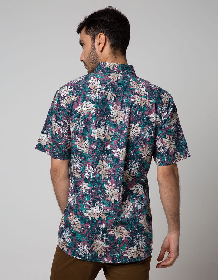 D'Red Short Sleeve Shirt Men