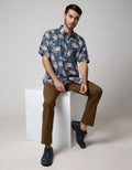 D'Red Short Sleeve Shirt Men