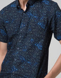 Red Cliff Short Sleeve Shirt Full Print Motif