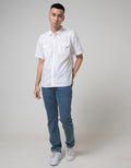 Red Cliff Modern Kemeja Pria Lengan Pendek