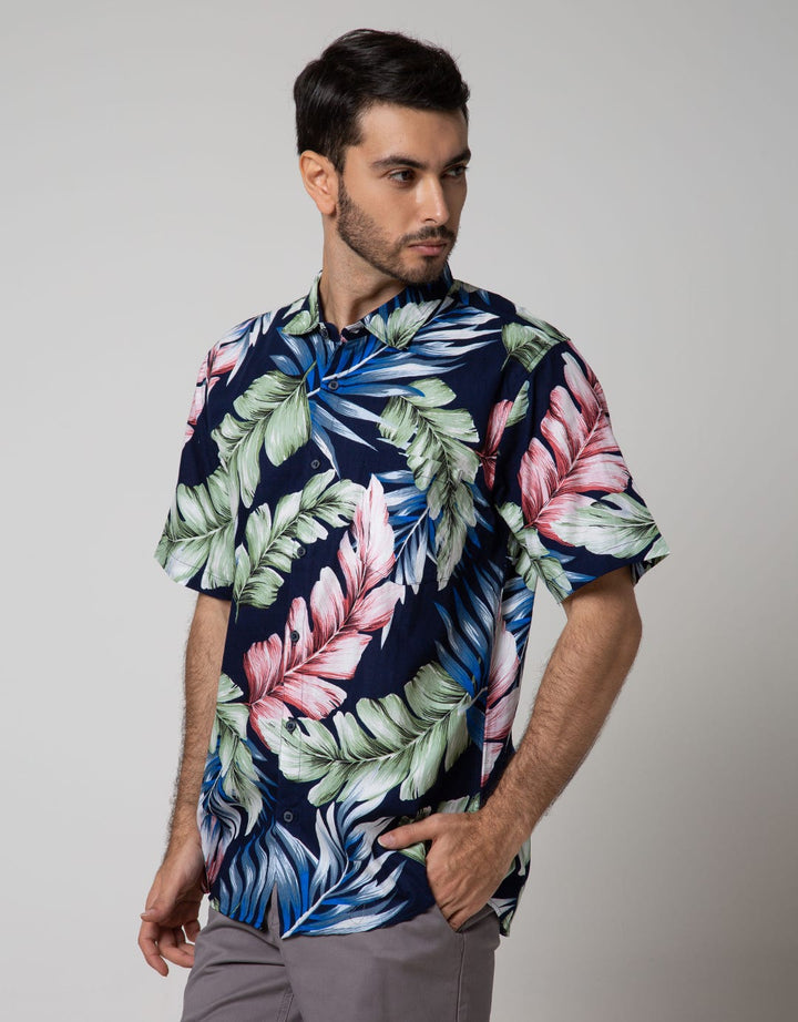 D'Red Short Sleeve Shirt Men