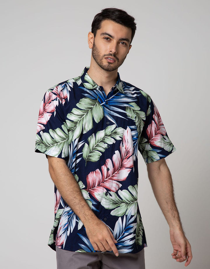D'Red Short Sleeve Shirt Men