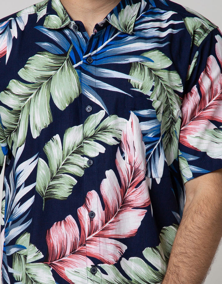 D'Red Short Sleeve Shirt Men