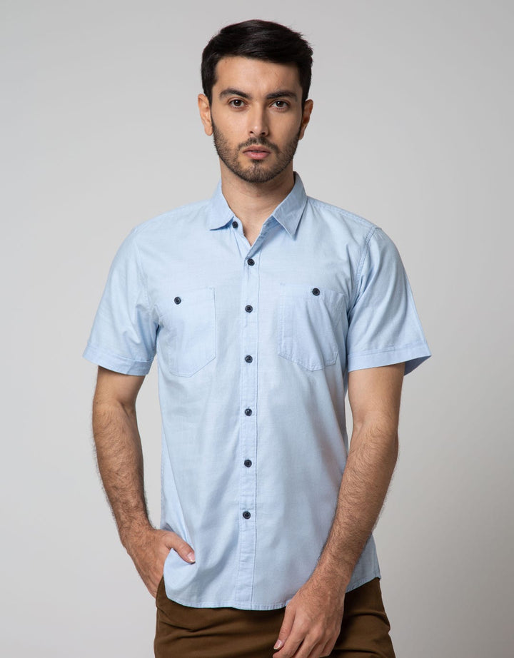D'Red Short Sleeve Shirt Men