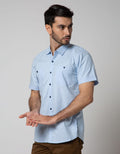 D'Red Short Sleeve Shirt Men