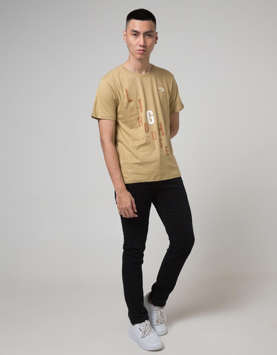 Red Cliff Kasual Kaos Oblong Lengan Pendek