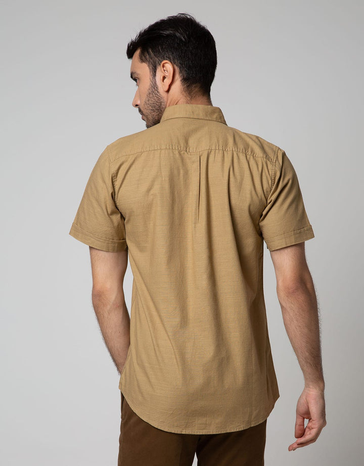 D'Red Short Sleeve Shirt Men