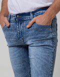 Red Cliff Men's Long Denim Pants