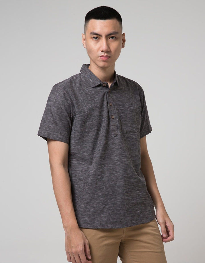 D'Red Men's Short Sleeve Polo