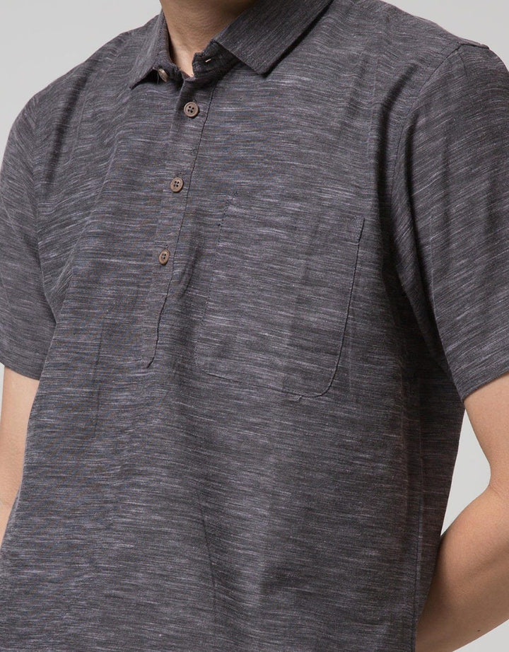 D'Red Men's Short Sleeve Polo