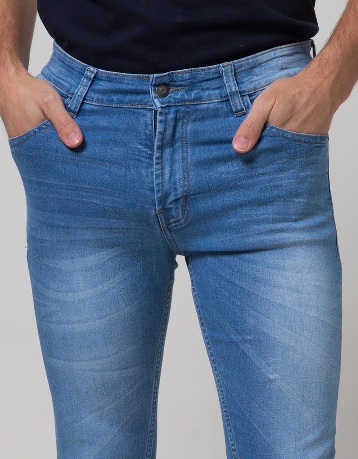 Red Cliff Men's Long Denim Pants