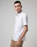 Red Cliff Fashionable Kemeja Pria Lengan Pendek