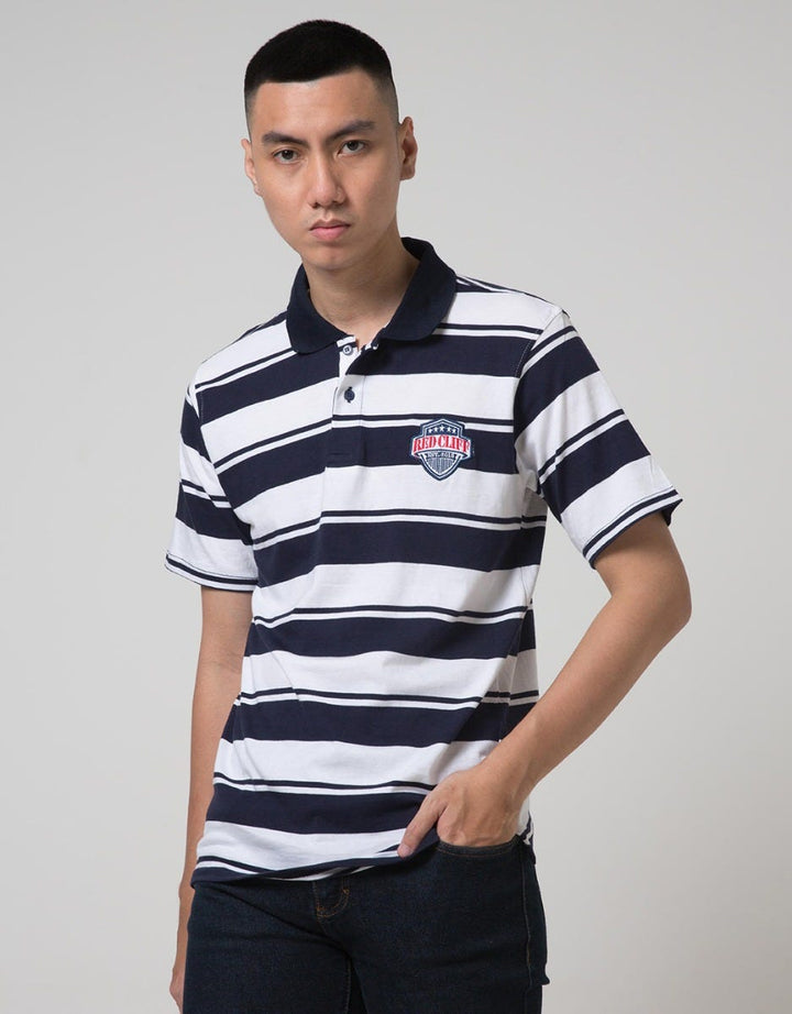 Red Cliff Wangky Stripe Short Sleeve T-Shirt