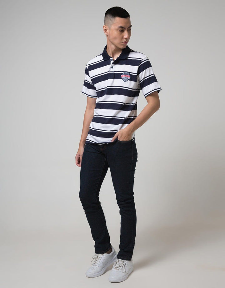 Red Cliff Wangky Stripe Short Sleeve T-Shirt