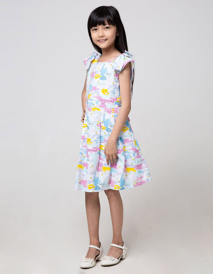 Cardinal Kids Girl Happy Love Casual Dress