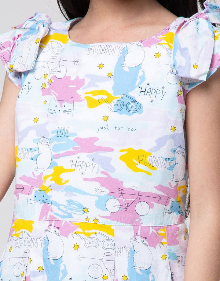 Cardinal Kids Girl Happy Love Casual Dress
