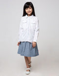 Cardinal Kids Girl Double Pocket Shirt