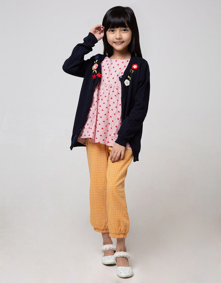 Cardinal Kids Girl Bordir Cardigan