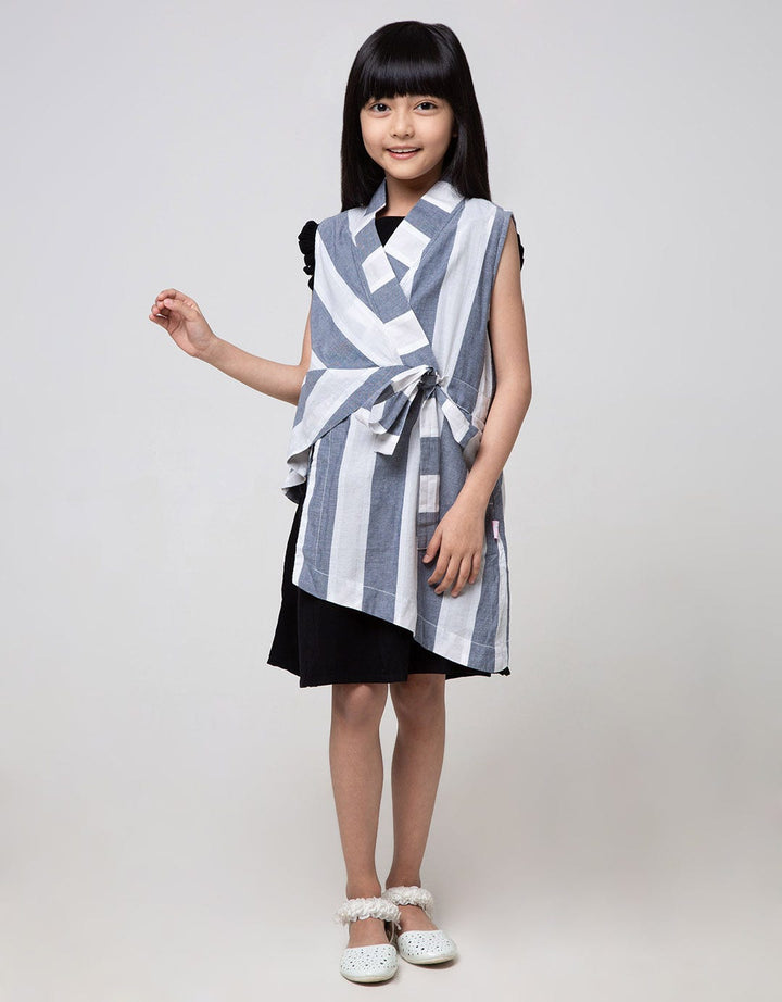 Cardinal Kids Girl Stripe Cardigan