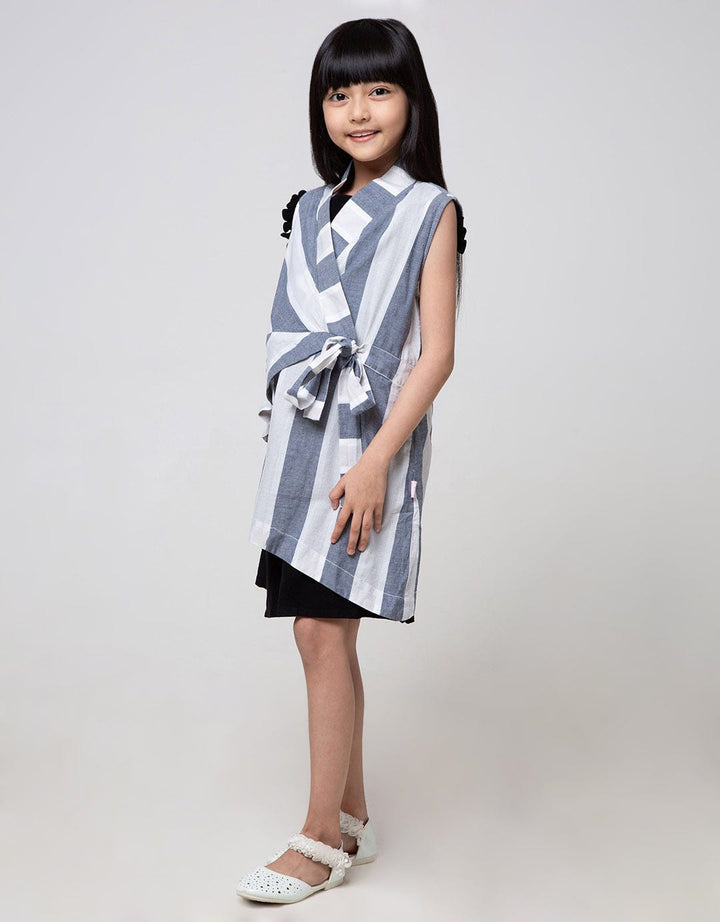 Cardinal Kids Girl Stripe Cardigan