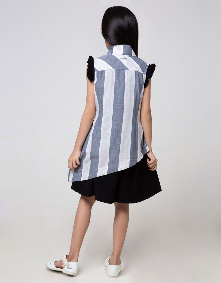 Cardinal Kids Girl Stripe Cardigan