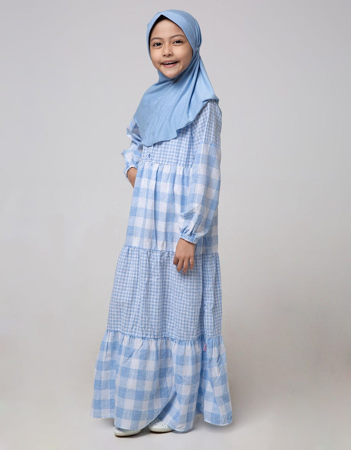 Cardinal Kids Girl Box Long Muslim Dress