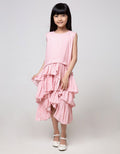 Cardinal Kids Girl Layer Stripe Dress