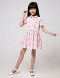 Cardinal Kids Girl Plaid Print Blouse