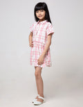 Cardinal Kids Girl Plaid Print Blouse