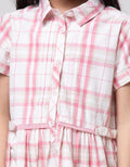 Cardinal Kids Girl Plaid Print Blouse