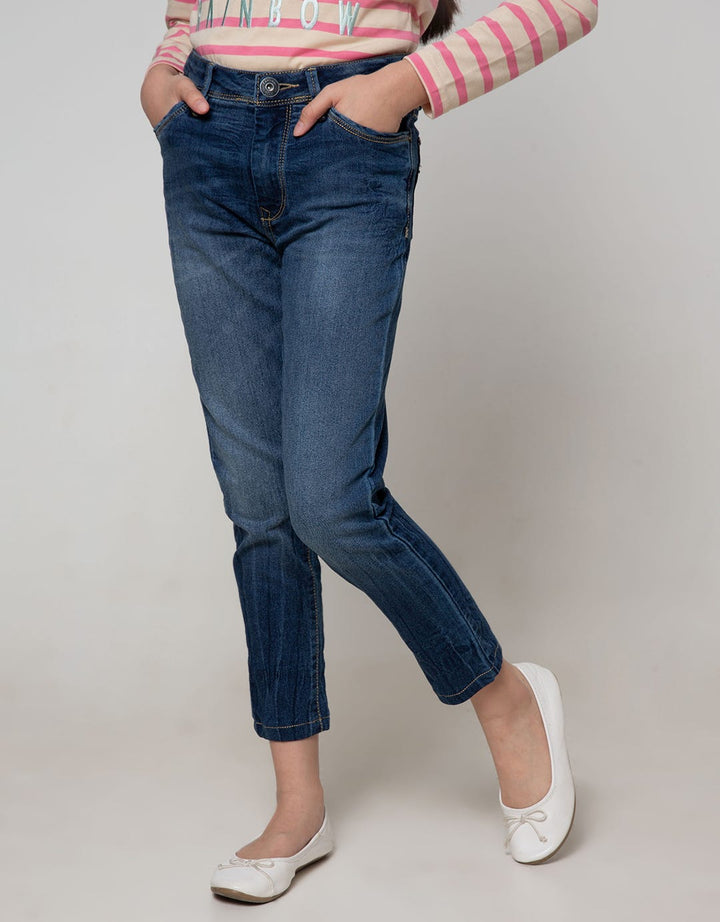 Cardinal Kids Girl Denim Look Pants