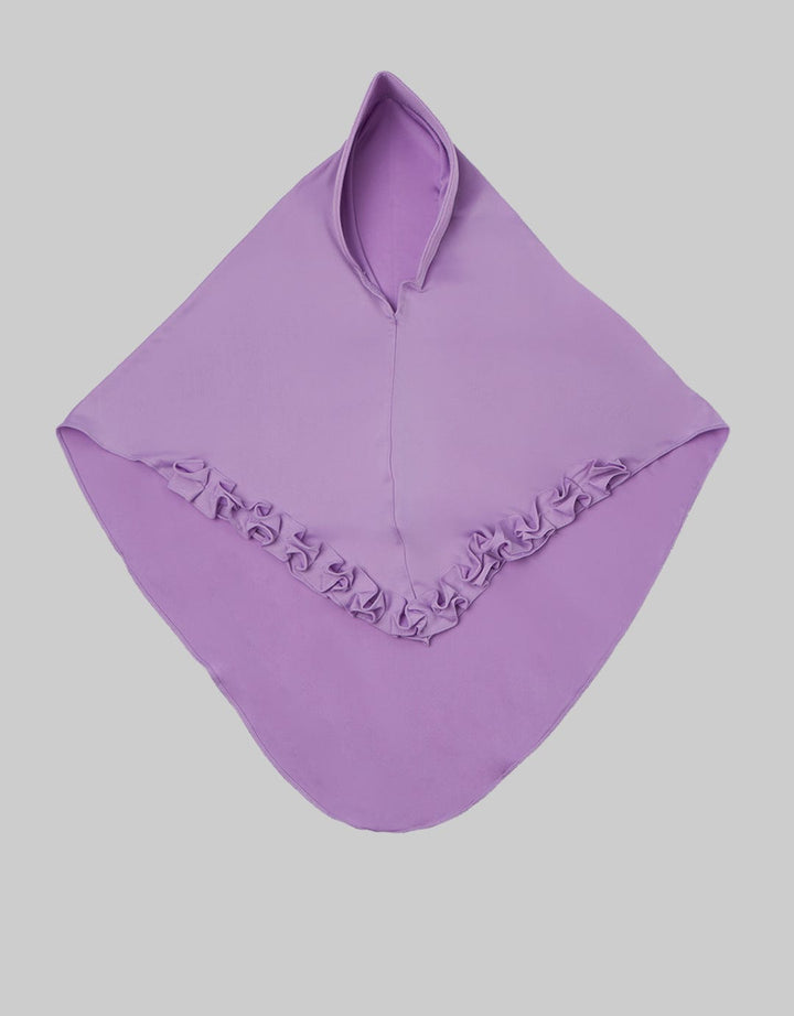 Cardinal Kids Girl Short Ruffle Hijab