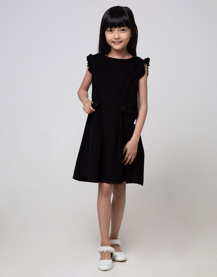 Cardinal Kids Girl Ruffle Sleeve Casual Dress