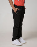 Cardinal Kids Boy Bordir Brand Long Pants Chinos
